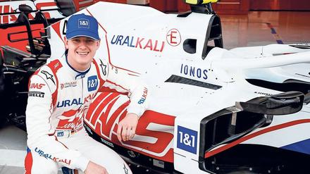 Mick Schumacher fährt am Sonntag sein erstes Rennen in der Formel 1. 