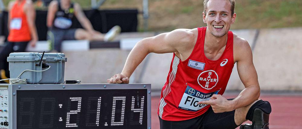Johannes Floors, 26, reist als aktueller Weltrekordhalter über 100, 200 und 400 Meter Sprint zu den Paralympics.