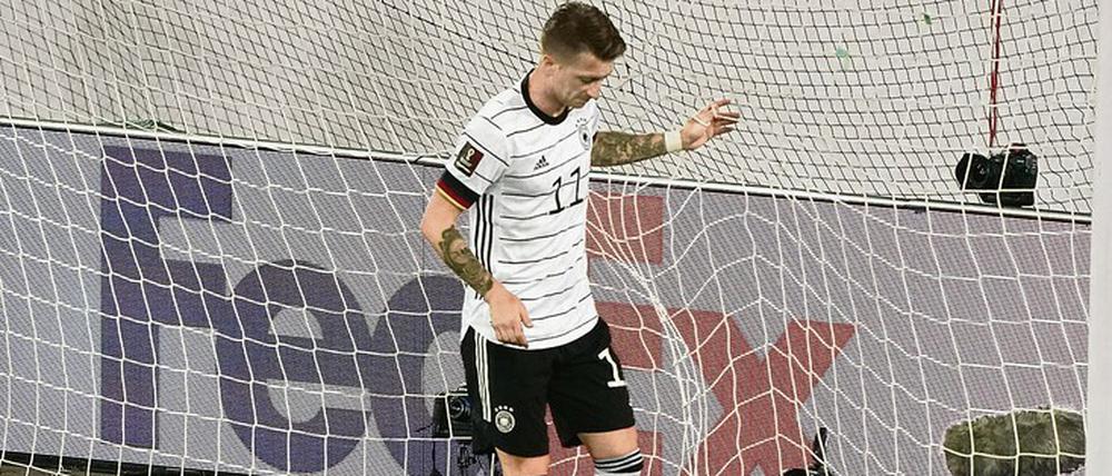 Defensive Ausbeute. Marco Reus hat es auf Grund vieler Verletzungen bisher auf nur 45 Einsätze für die deutsche Fußball-Nationalmannschaft gebracht. Thomas Müller, im selben Jahr geboren wie der Dortmunder, kommt hingegen auf 106 Länderspiele. 