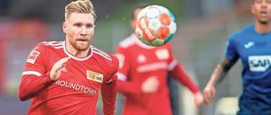 Nicht interessiert daran, was Hertha will: Andreas Voglsammer will mit seinen Toren dazu beitragen, dass Union weiterkommt.
