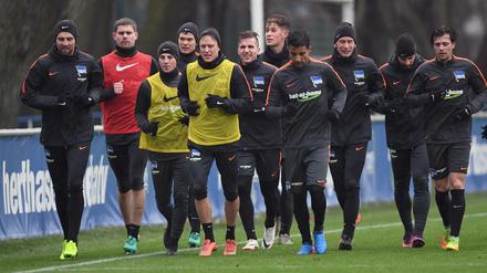 Einigkeit in der Gruppe. Die Profis von Hertha BSC haben sich auf das Saisonziel Europapokal-Teilnahme verständigt. 