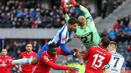 Eine zu hohe Aufgabe: Im Heimspiel gegen Mainz gab es für Hertha BSC nichts zu holen.