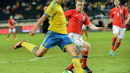 Verzauberte die Norweger: Schwedens Zlatan Ibrahimovic.