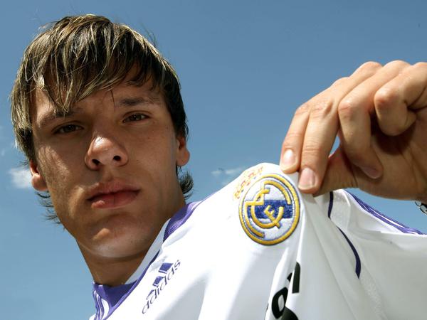 Real auf der Brust: 2007 wechselte Christopher Schorch nach Madrid.