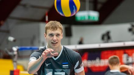Timo Tammemaa schlägt zukünftig für die BR Volleys auf.