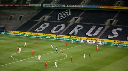 Rasen voll, Ränge leer: So könnte es in der Bundesliga bald regelmäßig aussehen.