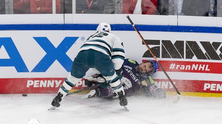 Marco Nowak erlitt im Spiel gegen die San José Sharks eine Gehirnerschütterung und musste in der Champions Hockey League zuschauen.