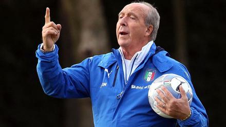 Italiens Nationaltrainer Giampiero Ventura.
