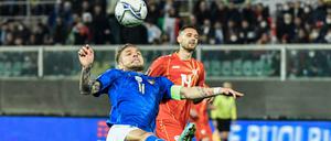 Italien verlor im Playoff-Halbfinale in Palermo überraschend gegen den krassen Außenseiter Nordmazedonien.