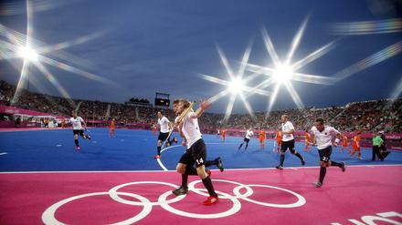 Sein Moment: Jan Philipp Rabente erzielte bei den Olympischen Spielen 2012 im Finale beide Treffer zum Gewinn der Goldmedaille.
