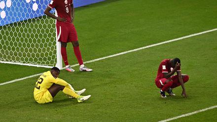 Katar ist nach der zweiten Niederlage bei der WM so gut wie ausgeschieden.