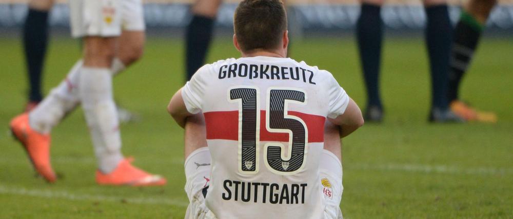 Vergangenheit. Kevin Großkreutz wird das Trikot des VfB Stuttgart wohl nicht mehr tragen.