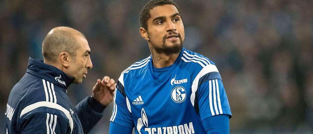 Auf Nimmerwiedersehen auf Schalke. Kevin-Prince Boateng hat in Gelsenkirchen keine Zukunft. 