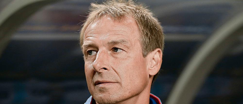 Das muss er nun ausziehen. Jürgen Klinsmann.