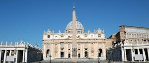 Da geht es dann Montag hin. Der Petersdom im Vatikan. Montag wird das deutsche Team Papst empfangen. 