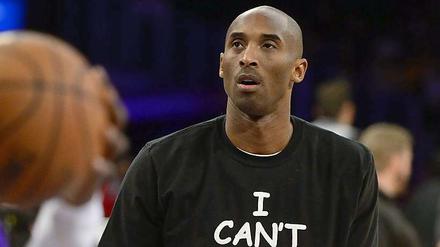 Basketball-Profi Kobe Bryant bezieht Stellung.