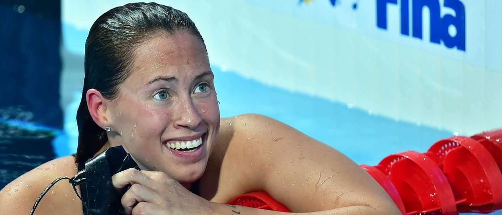 Sarah Köhler wird Siebte über 800 Meter Freistil und schwimmt dabei so schnell wie noch nie zuvor in ihrer Karriere.