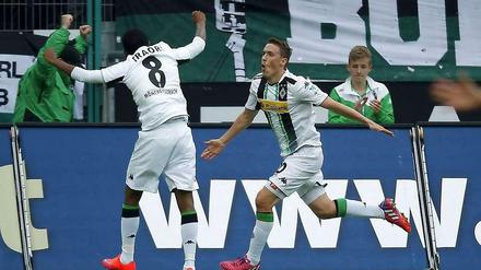 Max Kruse entschied das Spiel gegen den VfL Wolfsburg mit seinem späten Siegtor zum 1:0 für Borussia Mönchengladbach.