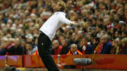 Biegen für den großen Traum. Jürgen Klopp steht in seinem ersten Jahr beim FC Liverpool in einem Europacup-Finale.