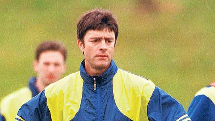 Glücklos: Joachim Löw Ende der 90er als Trainer von Fenerbahce Istanbul im Trainingslager im Schwarzwald.