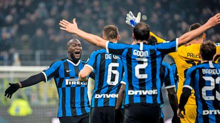Bald gegen Hertha? Romelu Lukaku (links) und Inter liegen derzeit auf Champions-League-Kurs.