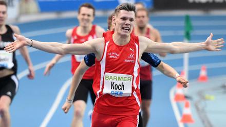 Der schnellste Koch der Welt: Der Berliner Sprinter Marc Koch sammelt Geld für seinen Olympia-Traum.