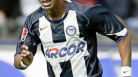 Marcelinho spielte zwischen 2001 bis 2006 155 Mal in der Bundesliga für Hertha BSC.