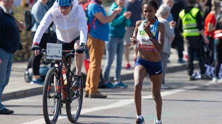 Weiter Weg: Melat Kejeta floh aus Äthiopien nach Deutschland und gewann 2018 den Berliner Halbmarathon.
