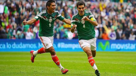 Halbe Miete. Mexiko erreichte im Play-off-Hinspiel gegen Neuseeland ein 5:1.