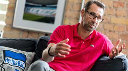Michael Preetz, Geschäftsführer Sport und Kommunikation des Hertha BSC
