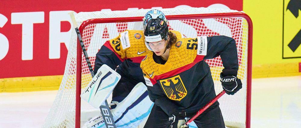 Moritz Seider bestreitet mit 21 Jahren seine dritte A-WM für die Eishockey-Nationalmannschaft.