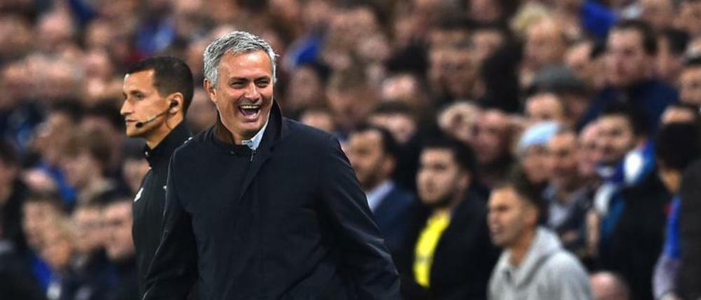 The Smiling One. José Mourinho kann wieder lachen.