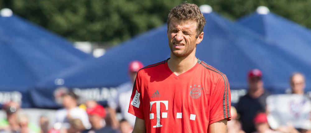 Thomas Müller bereitet sich derzeit im Trainingslager auf die neue Saison vor.