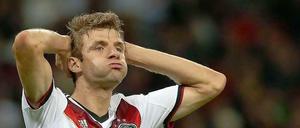 Thomas Müller findet die massive Kritik am deutschen Team übertrieben.