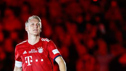 Bastian Schweinsteiger bei seinem Abschiedsspiel für den FC Bayern