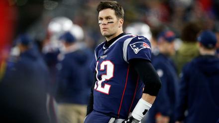 Desillusioniert. Tom Brady ist mit den Patriots früh ausgeschieden.
