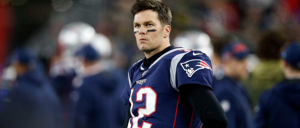 Desillusioniert. Tom Brady ist mit den Patriots früh ausgeschieden.