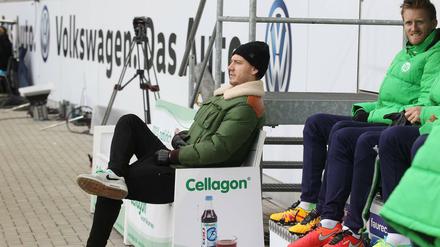 Irgendwie schon immer anders: Nicklas Bendtner vom VfL Wolfsburg.
