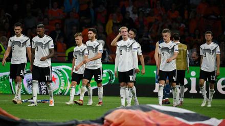 Absteiger. Die deutschen Nationalspieler verabschieden sich vorzeitig aus der ersten Klasse der Nations League.