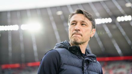 Skeptisch: Noch ist nicht klar, ob Niko Kovac auch in der kommenden Saison Trainer bei Bayern München sein wird.