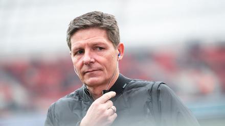 Glasners letztes Spiel als Trainer der Eintracht ist das Pokalfinale gegen RB Leipzig am 3. Juni (Archivbild).