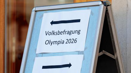 Zwei Stimmen gefragt. Die Abstimmung über Olympia fand parallel zur Nationalratswahl in Österreich statt.