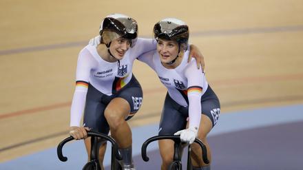 Traumduo. Kristina Vogel (r.) holte 2012 mit Miriam Welte in London ihre erste Goldmedaille bei Olympia. 