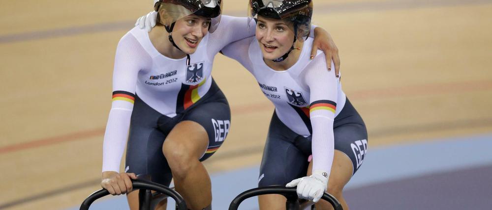 Traumduo. Kristina Vogel (r.) holte 2012 mit Miriam Welte in London ihre erste Goldmedaille bei Olympia. 