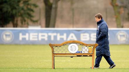 Otto Rehhagel macht die Trainerbank bei Hertha BSC am Saisonende frei. Gesucht wird ein Nachfolger - egal für welche Liga.