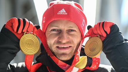 Francesco Friedrich hat Historisches geschafft: Zwei Mal in Folge gelang ihm das Gold-Double bei Olympischen Winterspielen.