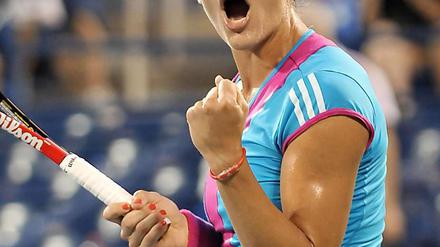 Andrea Petkovic ist die zweite Deutsche im Viertelfinale der US-Open.