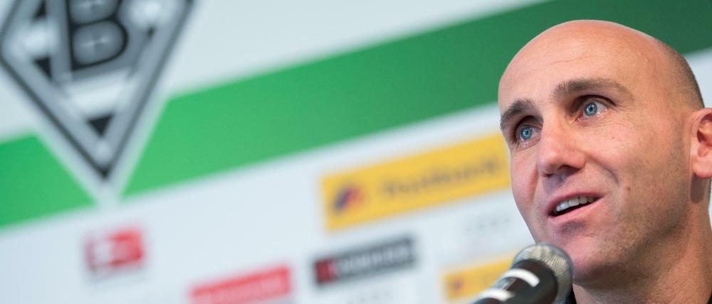 Im Zeichen der Raute. André Schubert soll als Interimstrainer bei Borussia Mönchengladbach den freien Fall stoppen.