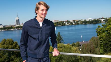 Der deutsche Tennisprofi, Alexander Zverev, wird im September am Davis Cup in Hamburg teilnehmen.