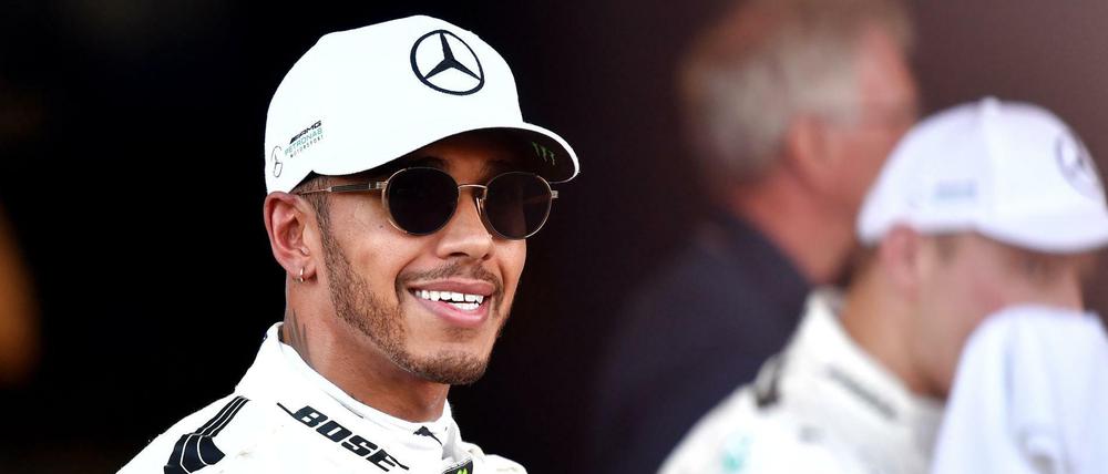 Lewis Hamilton geht von der Pole ins Rennen am Sonntag. 